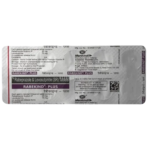 rabekind plus tablet 10's